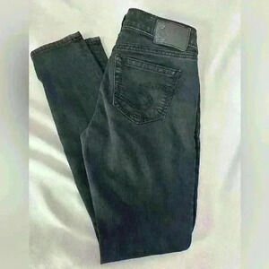 Silver jeans, women’s Suki jegging size W28/L31, black